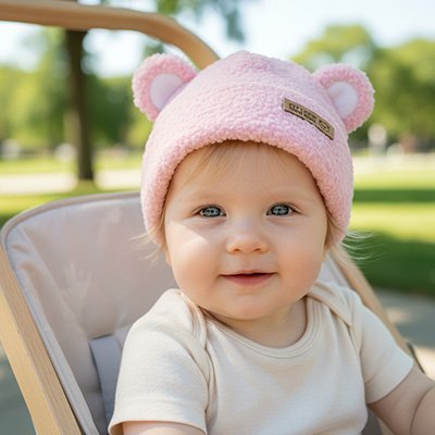 Bonnet bebe | 100% Coton Bio - Paradis du bébé