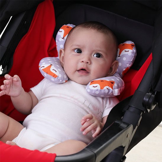 cale tête bebe sommeil profond protège nuque confortable