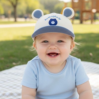 Casquette bébé | Protection Solaire Respirante - Paradis du bébé