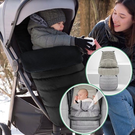Chancelière poussette | CozyWinter - Paradis du bébé