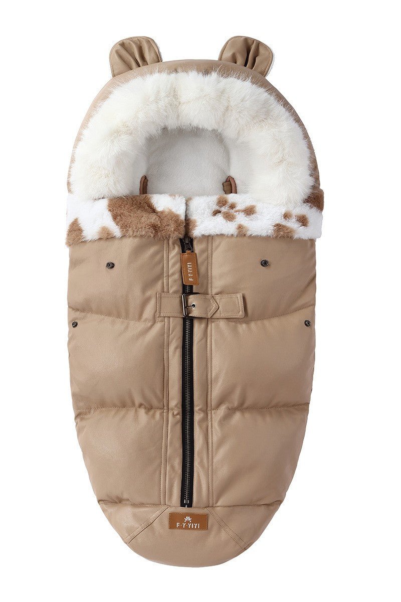 Chanceliere poussette douillet beige