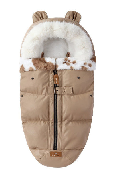 Chanceliere poussette douillet beige