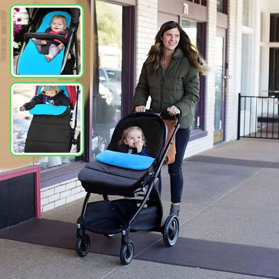 Chancelière poussette | Ultra - Confort Imperméable - Paradis du bébé