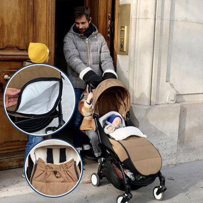 Chancelière poussette Ultra confortable avec zip