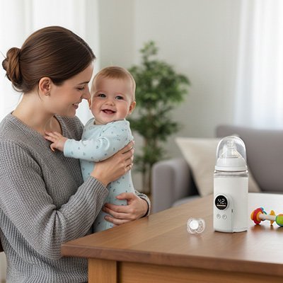Chauffe biberon 3 en 1 ultra rapide bébé heureux