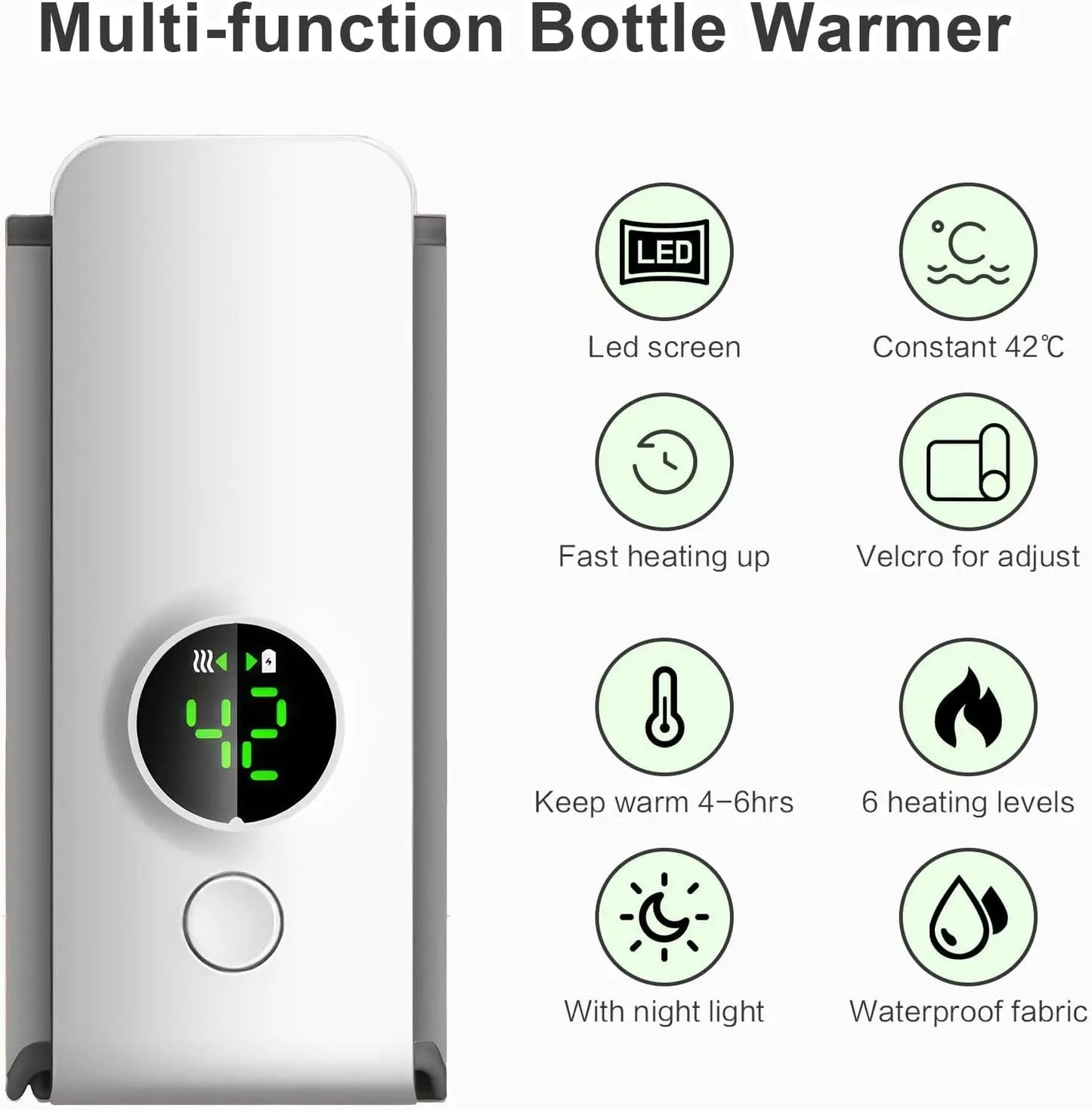 Chauffe biberon nomad | Rechargeable - Paradis du bébé