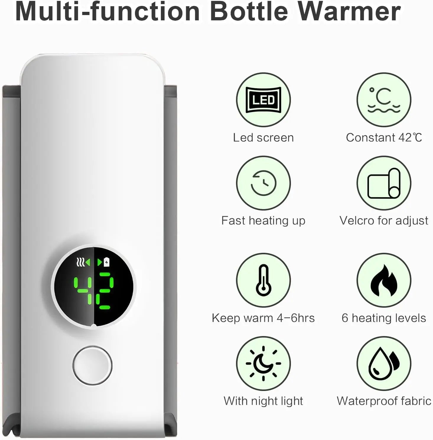 Chauffe biberon nomad | Rechargeable - Paradis du bébé