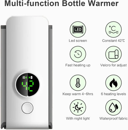 Chauffe biberon nomad | Rechargeable - Paradis du bébé