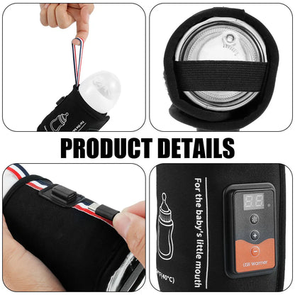 Chauffe biberon nomade | USB Compact - Paradis du bébé