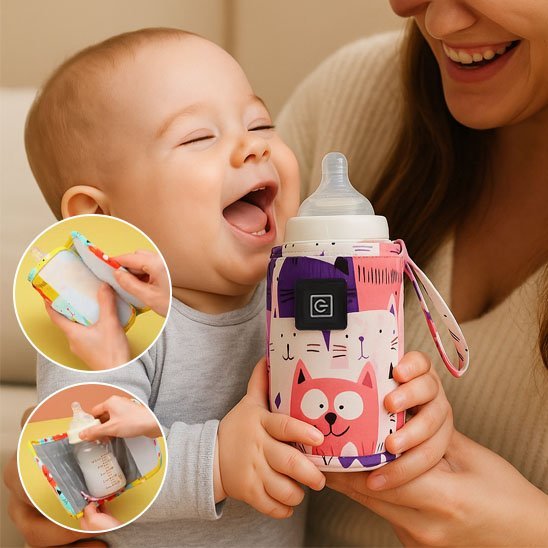 Chauffe biberon portable | ThermaGo - Paradis du bébé