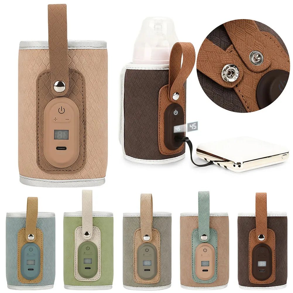 Chauffe biberon portable | USB 7 Températures - Paradis du bébé