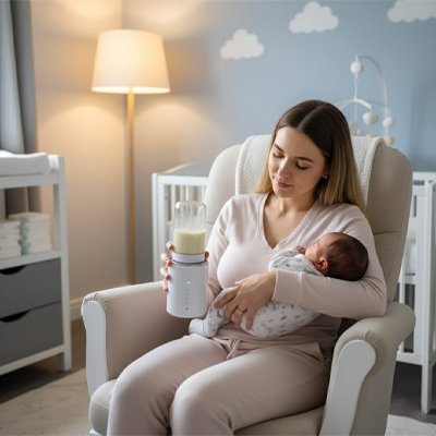 Chauffe biberon Ultra rapide arrêt automatique