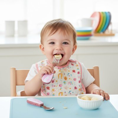 Couvert bébé | Ergonomique - Paradis du bébé