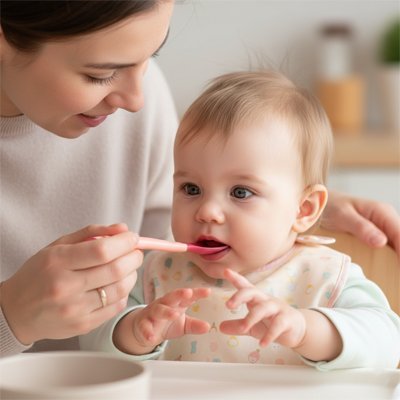 Cuillère bébé | Ergonomique - Paradis du bébé