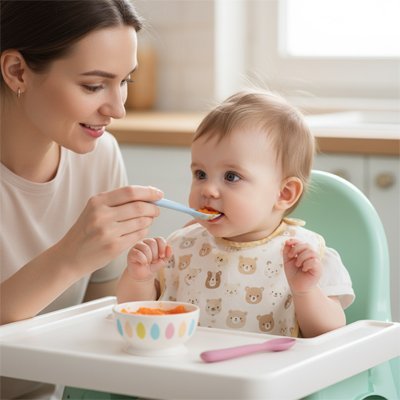 Cuillère bébé | Ergonomique - Paradis du bébé