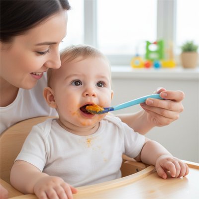 Cuillère bébé | Ergonomique - Paradis du bébé