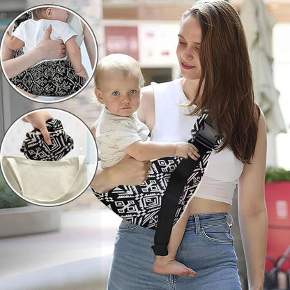 Écharpe de portage bébé Ergonomique moments sereins