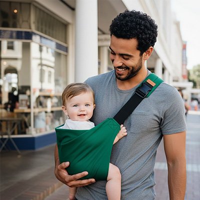 Écharpe de portage clip ultra sécuritaire