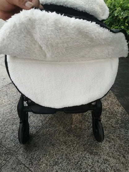 Housse et coupe vent pour poussette  ajustable
