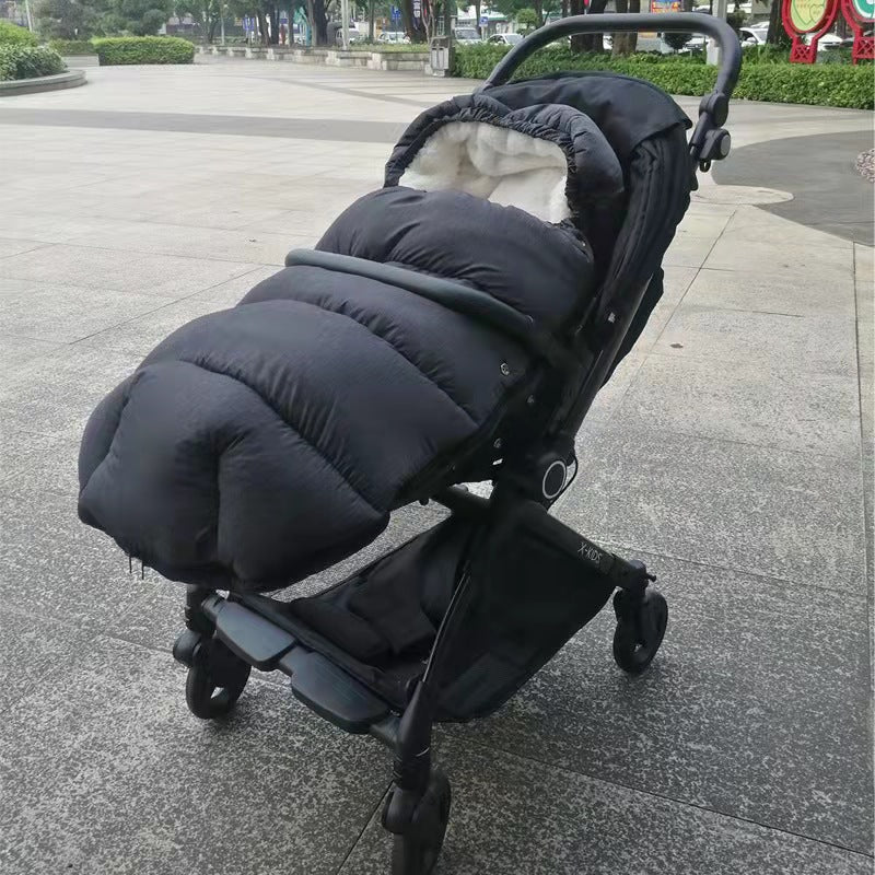 Housse et coupe vent pour poussette 
