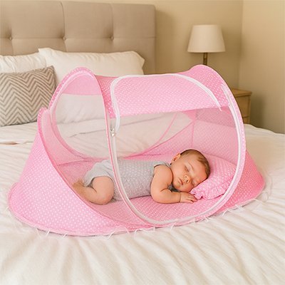 Lit moustiquaire bebe | Portable Protect - Paradis du bébé