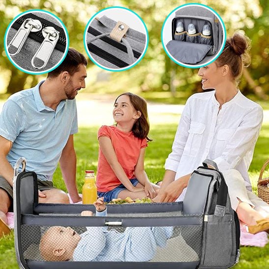 Lit voyage bébé BigBackpack réconfortent