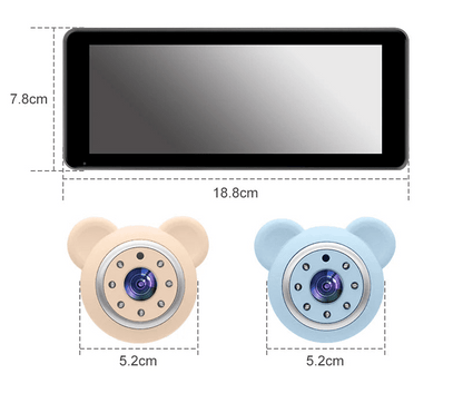 Miroir bébé voiture VisioNuit caméra