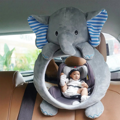 Miroir voiture bébé SécuriDrive éléphant