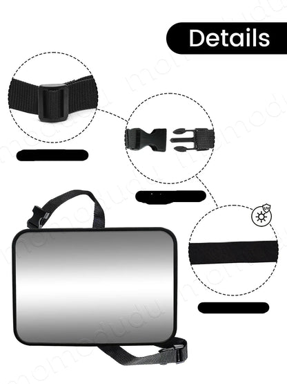 Miroir voiture bébé Sécurité Plus attache facile