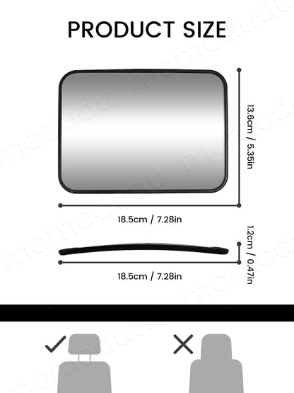 Miroir voiture bébé Sécurité Plus dimension sécuritaire