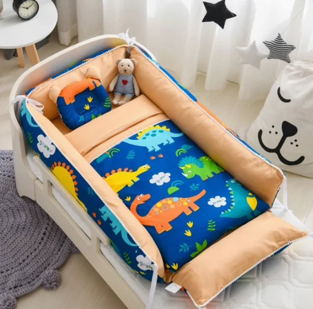 Nid d'ange bébé en coton | Cocon portable rassurant - Paradis du bébé