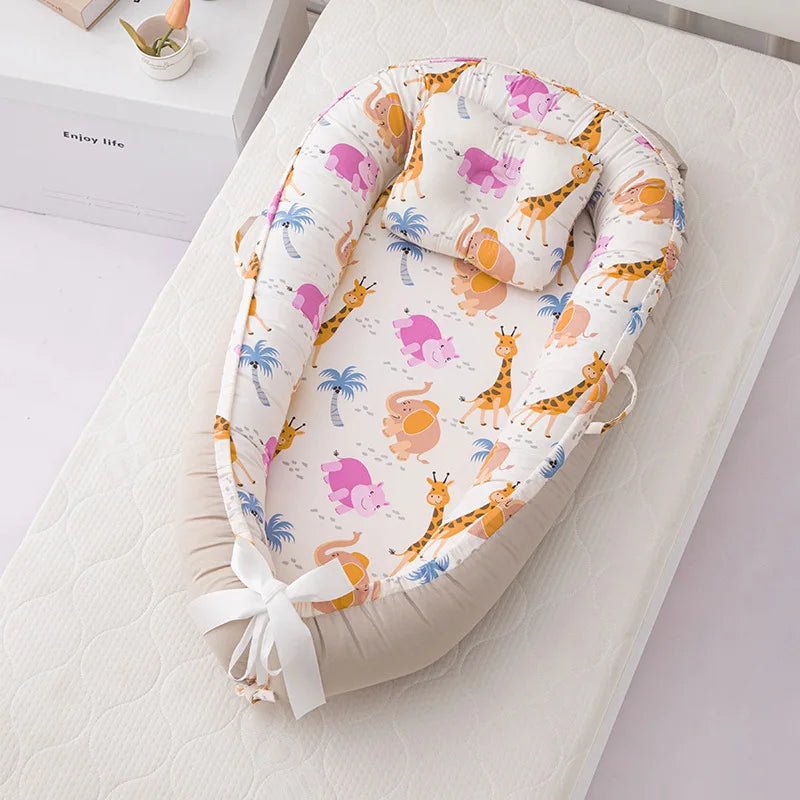 Nid d'ange | Cocon Portable Anti-Transpiration - Paradis du bébé