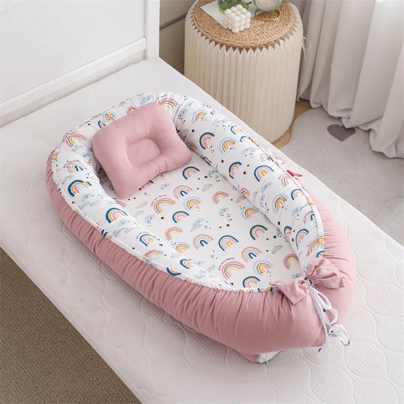 Nid d'ange | Cocon Portable Anti - Transpiration - Paradis du bébé