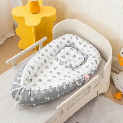 Nid d'ange | Cocon Portable Anti - Transpiration - Paradis du bébé