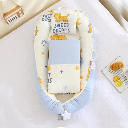 Nid d'ange cosy | Coton Apaisant - Paradis du bébé