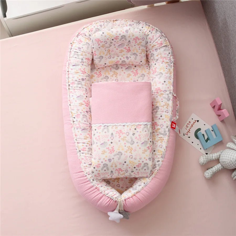 Nid d'ange cosy | Coton Apaisant - Paradis du bébé
