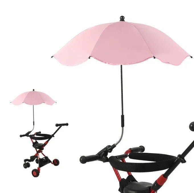 Ombrelle pour poussette Anti UV rose