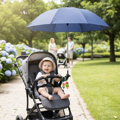 Ombrelle pour poussette | UltraProtect UV - Paradis du bébé