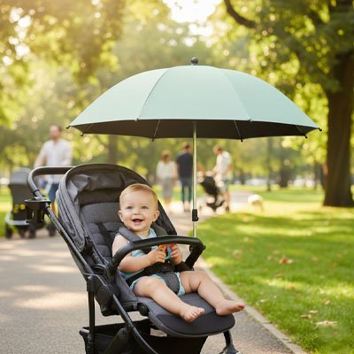 Ombrelle pour poussette | UltraProtect UV - Paradis du bébé