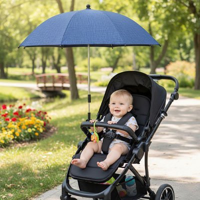 Ombrelle pour poussette | UltraProtect UV - Paradis du bébé