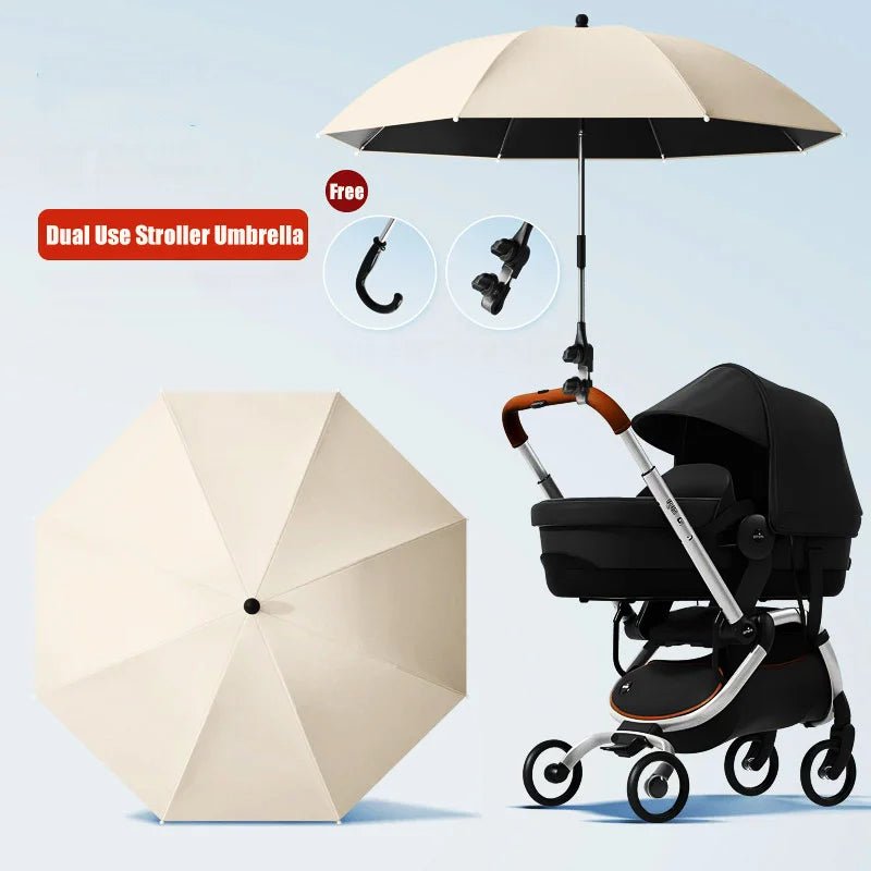 Ombrelles pour poussette | Protection UV 360 ajustable - Paradis du bébé