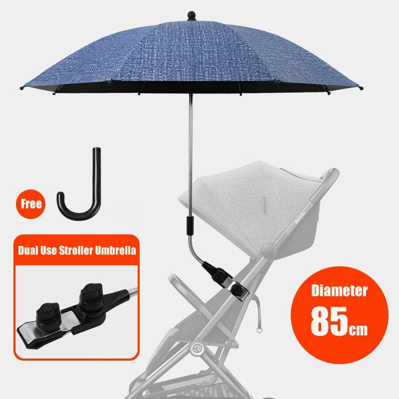 Ombrelles pour poussette | Protection UV 360 ajustable - Paradis du bébé