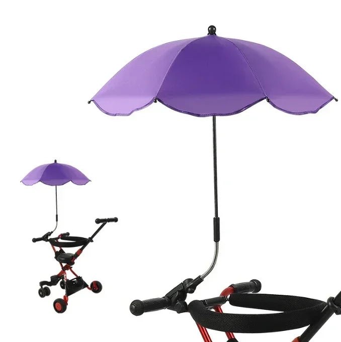Ombrelles poussettes | Protection Universelle Anti - UV 360 - Paradis du bébé