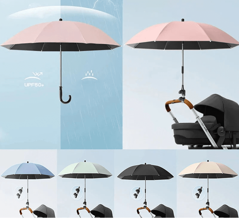 Par soleil pour poussette | Protection UV Universelle - Paradis du bébé