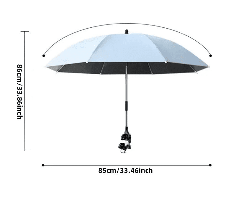 Par soleil pour poussette | Protection UV Universelle - Paradis du bébé