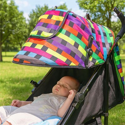 Parasol pour poussette | UVProtect - Paradis du bébé