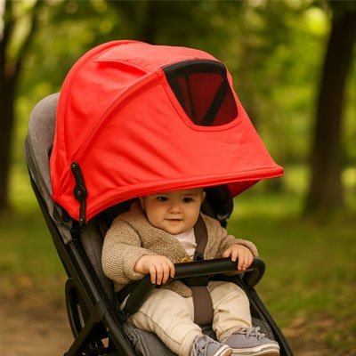 Parasol pour poussette | UVProtect - Paradis du bébé