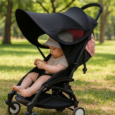 Pare - soleil pour poussette UltraProtect sécuritaire