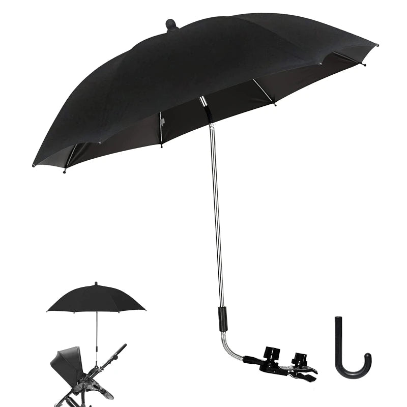 Pare soleil poussette | UPF50+ imperméable - Paradis du bébé