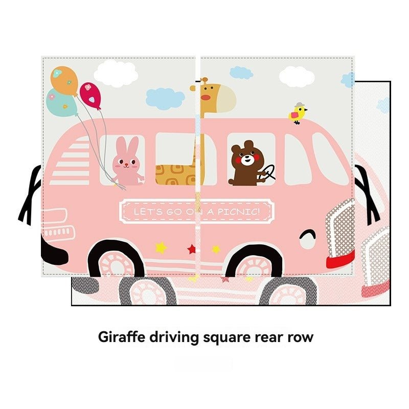 Pare soleil voiture bébé UV pink